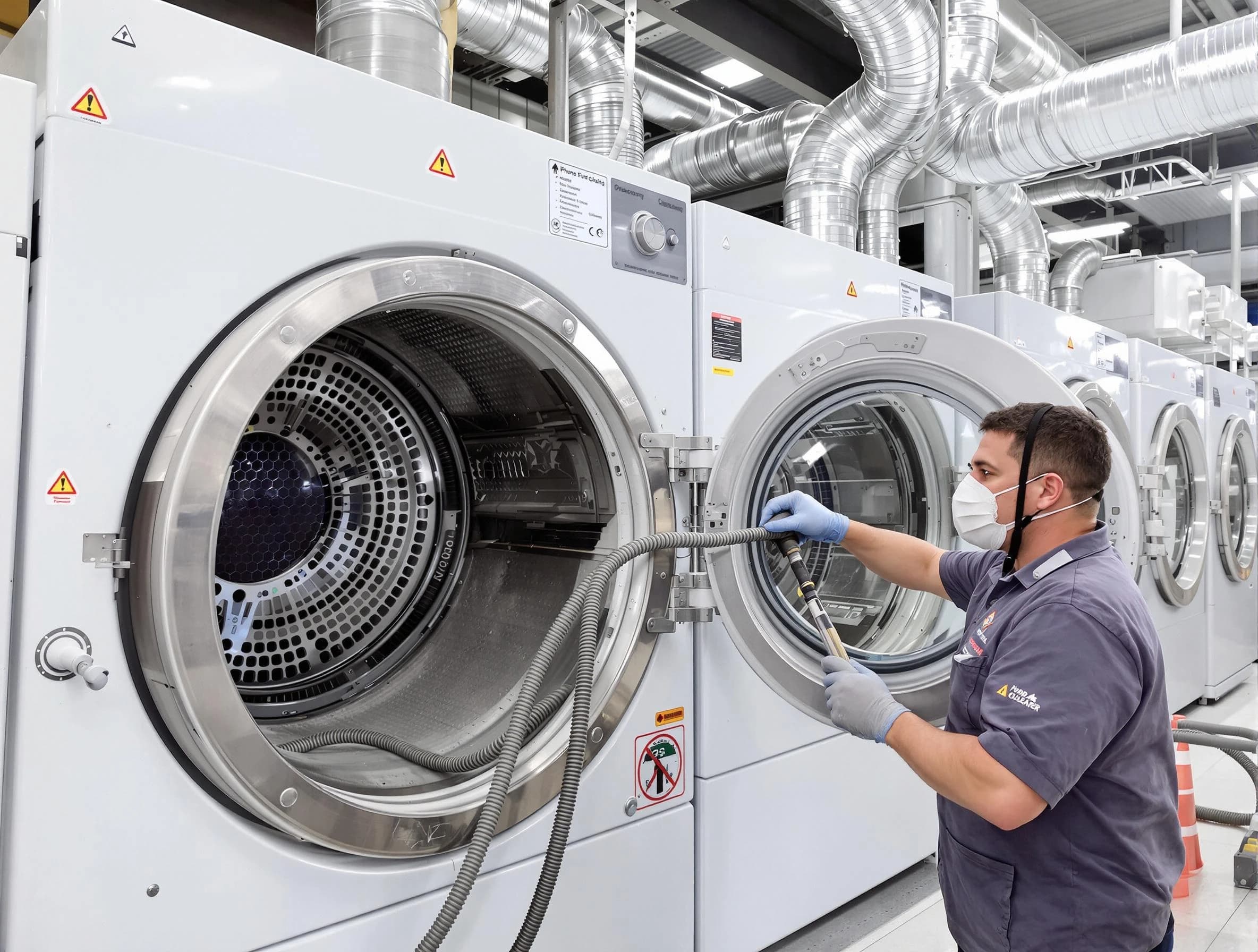 Industrial-grade dryer vent cleaning by Johns Creek Dryer Vent Cleaning in Johns Creek