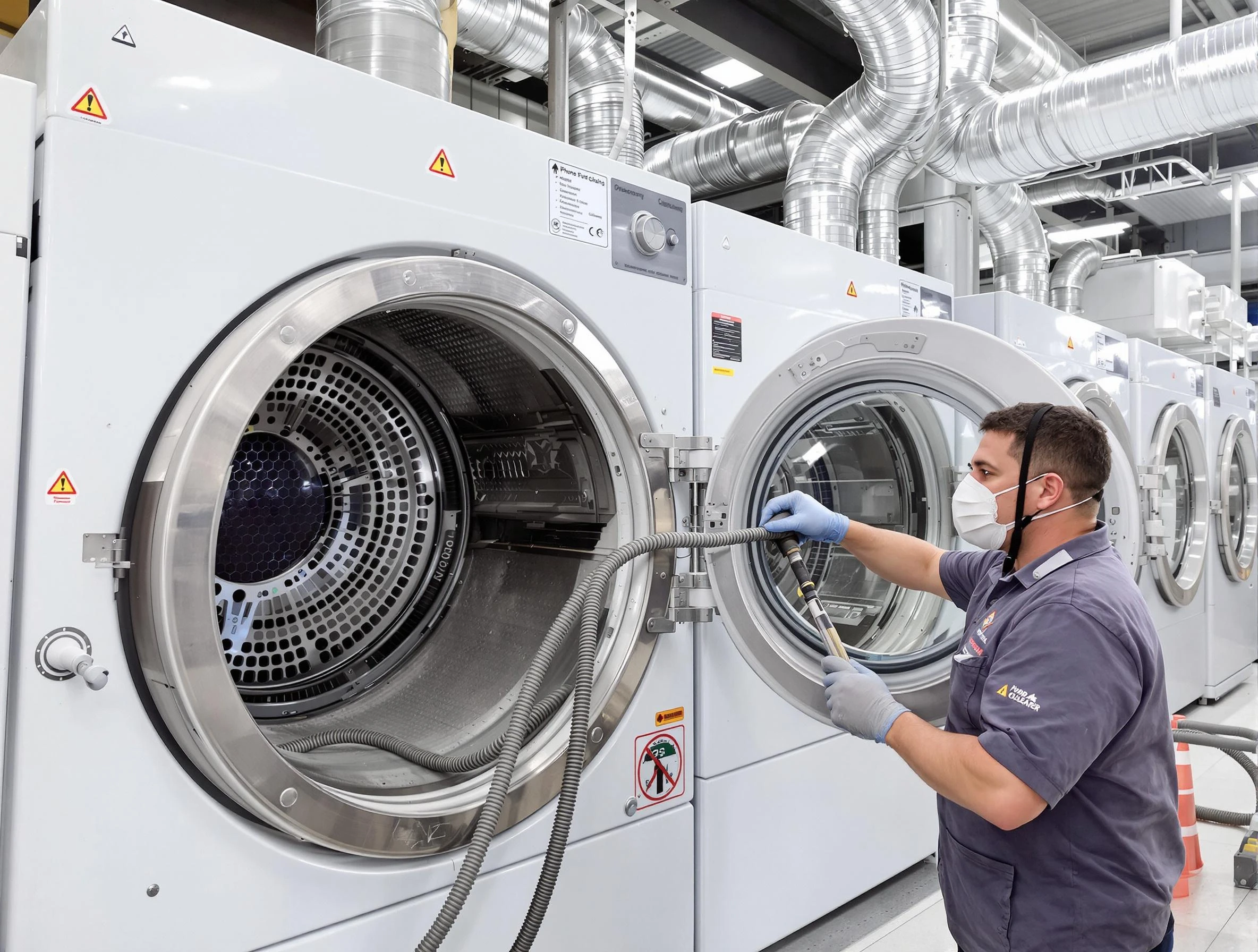 Industrial-grade dryer vent cleaning by Johns Creek Dryer Vent Cleaning in Johns Creek